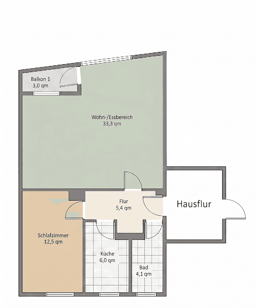 Prodej bytu 2+kk 62 m², Berlin, Berlín Prodej bytu 2+kk 62 m², Berlin, Berlín