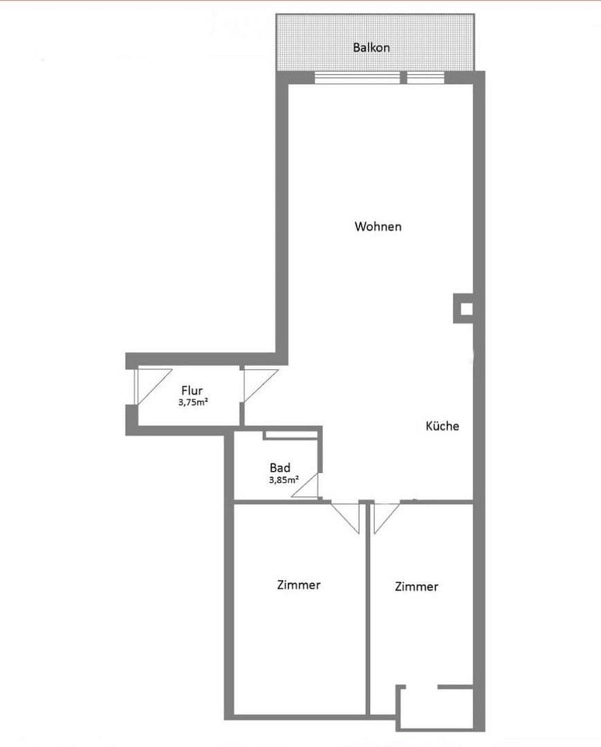 Prodej bytu 3+1 80 m², Dachauerstr.419, München, Bavorsko Prodej bytu 3+1 80 m², Dachauerstr.419, München, Bavorsko