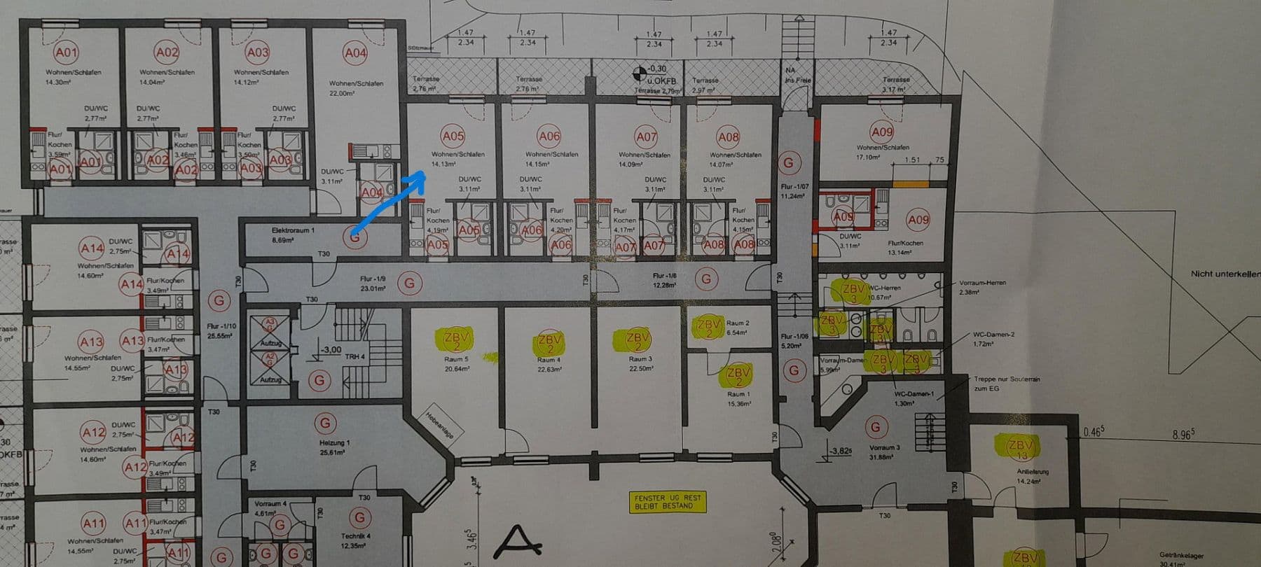 Pronájem bytu 1+1 24 m², An der Steinernen Bank 10, Pentling, Bavorsko Pronájem bytu 1+1 24 m², An der Steinernen Bank 10, Pentling, Bavorsko