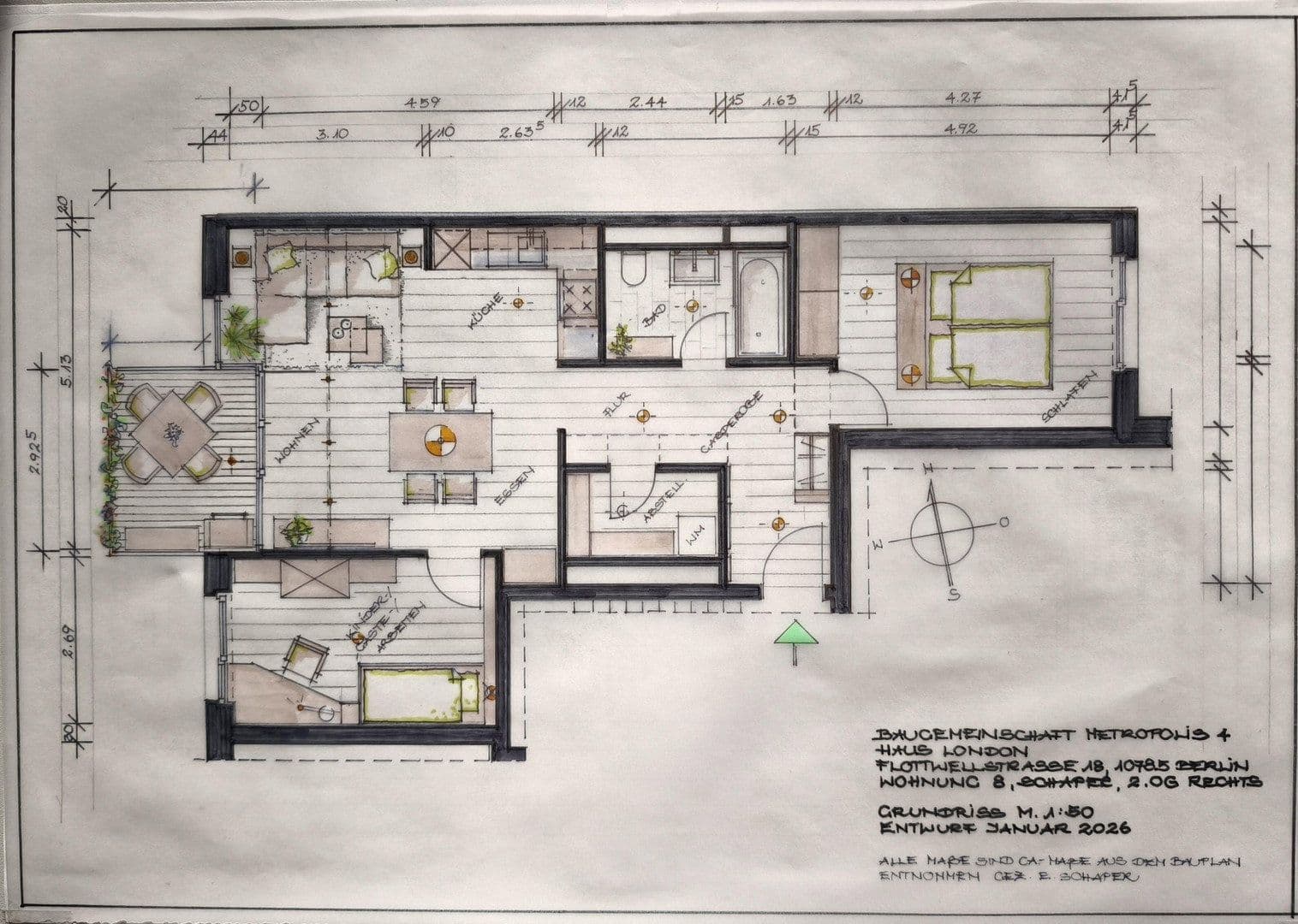 Prodej bytu 3+1 75 m², Berlin, Berlín Prodej bytu 3+1 75 m², Berlin, Berlín