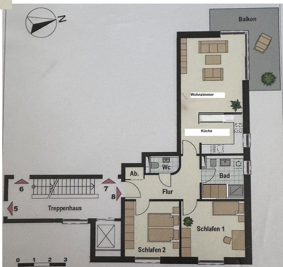 Prodej bytu 3+1 83 m², Steindamm 5, Norderstedt, Šlesvicko-Holštýnsko Prodej bytu 3+1 83 m², Steindamm 5, Norderstedt, Šlesvicko-Holštýnsko