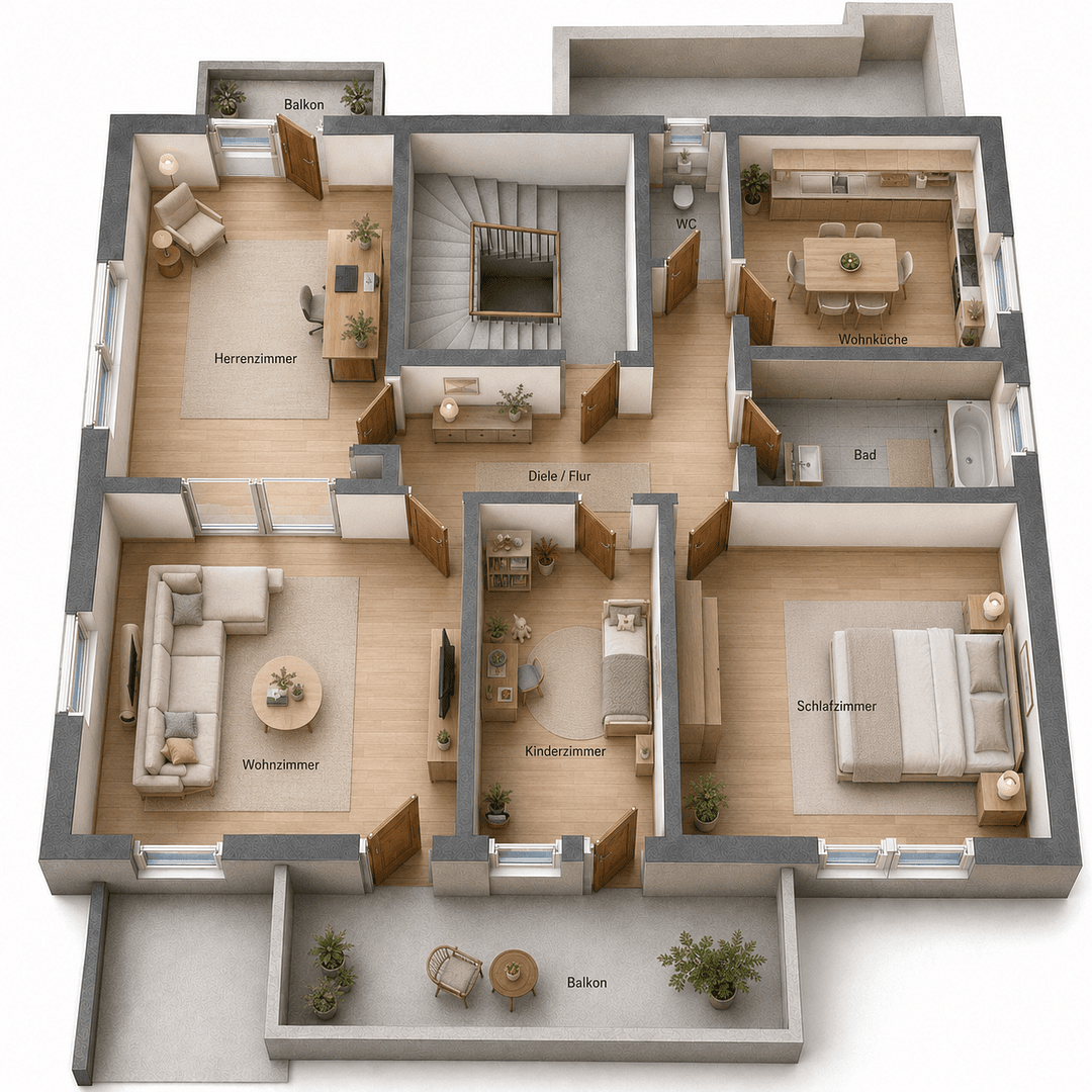 Pronájem bytu 4+1 102 m², Stuttgart, Bádensko-Württembersko Pronájem bytu 4+1 102 m², Stuttgart, Bádensko-Württembersko