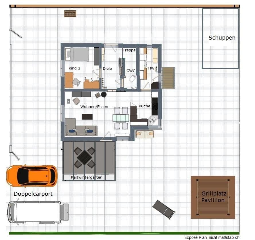 Prodej domu 122 m², pozemek 419 m², Am Sandberg 12, Königs Wusterhausen, Braniborsko Prodej domu 122 m², pozemek 419 m², Am Sandberg 12, Königs Wusterhausen, Braniborsko