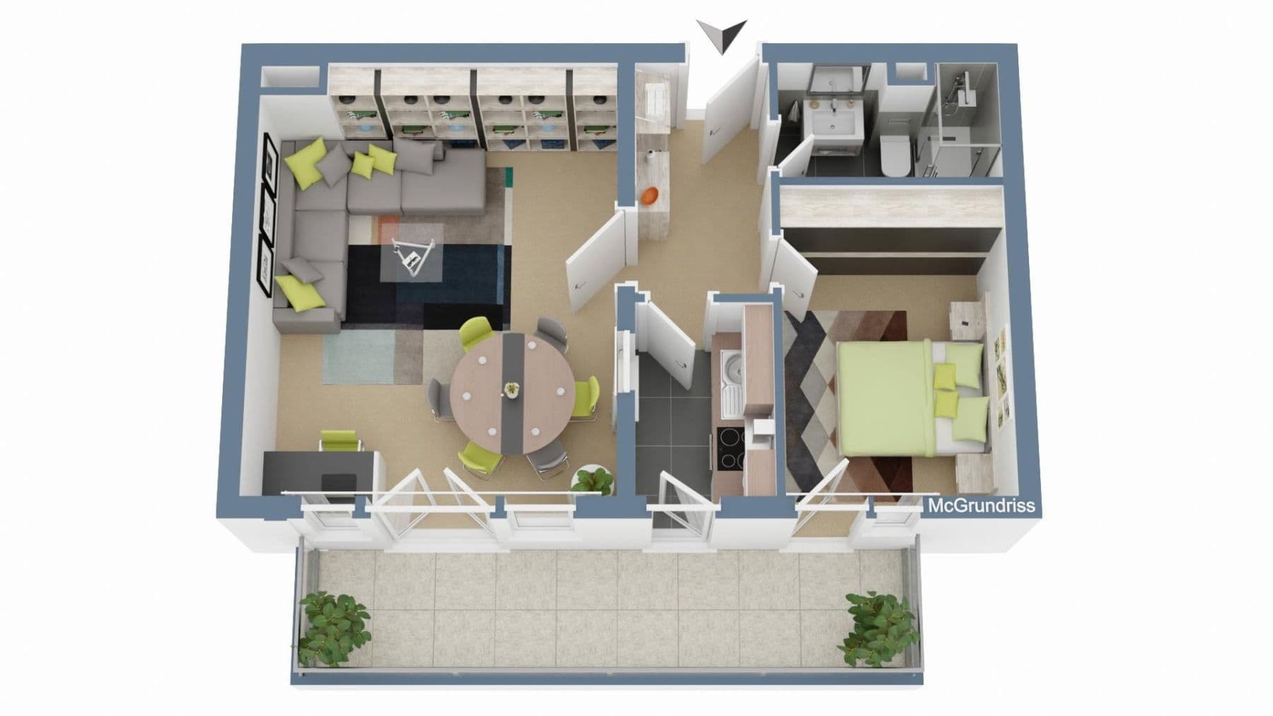 Pronájem bytu 2+1 67 m², Herrsching, Bavorsko Pronájem bytu 2+1 67 m², Herrsching, Bavorsko