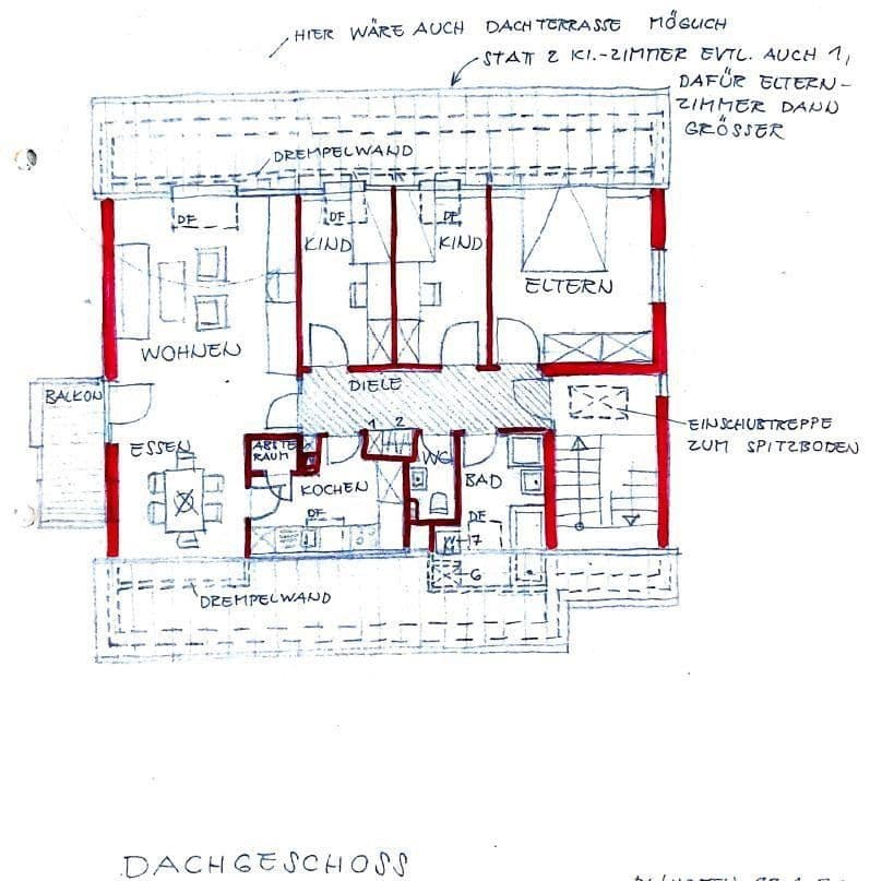 Pronájem bytu 3+1 90 m², Dudenhofen, Porýní-Falc Pronájem bytu 3+1 90 m², Dudenhofen, Porýní-Falc
