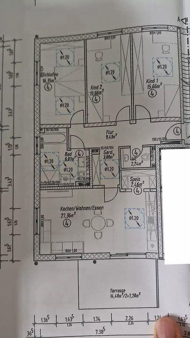 Prodej bytu 4+1 107 m², Finsing, Bavorsko Prodej bytu 4+1 107 m², Finsing, Bavorsko