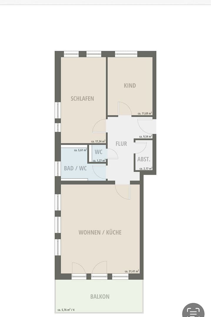Pronájem bytu 3+1 85 m², Isernhagen, Dolní Sasko Pronájem bytu 3+1 85 m², Isernhagen, Dolní Sasko