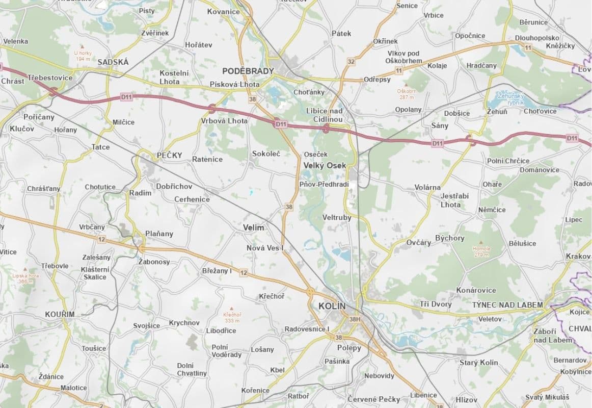 Prodej pozemku 11.513 m², Velim, Středočeský kraj Prodej pozemku 11.513 m², Velim, Středočeský kraj