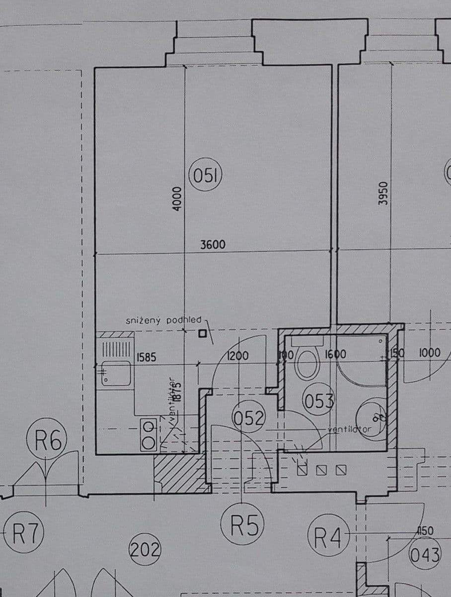 Pronájem bytu 1+kk 28 m², Radlická, Praha, Praha Pronájem bytu 1+kk 28 m², Radlická, Praha, Praha