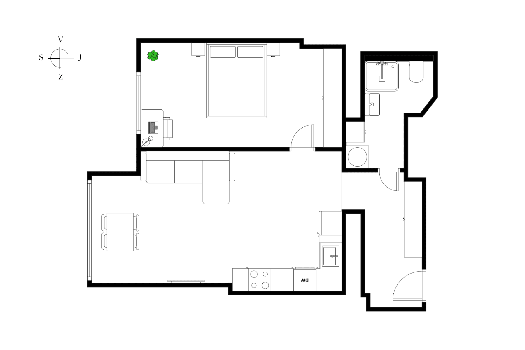 Prodej bytu 2+kk 51 m², Slezská, Praha, Praha Prodej bytu 2+kk 51 m², Slezská, Praha, Praha