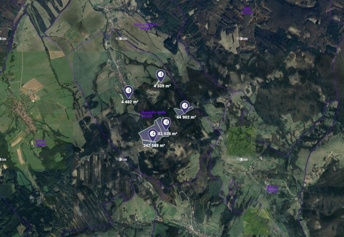 Prodej pozemku 12.988 m², Bojkovice, Zlínský kraj Prodej pozemku 12.988 m², Bojkovice, Zlínský kraj