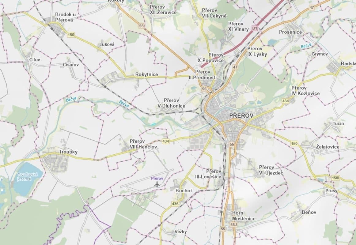 Prodej pozemku 5.327 m², Přerov, Olomoucký kraj Prodej pozemku 5.327 m², Přerov, Olomoucký kraj