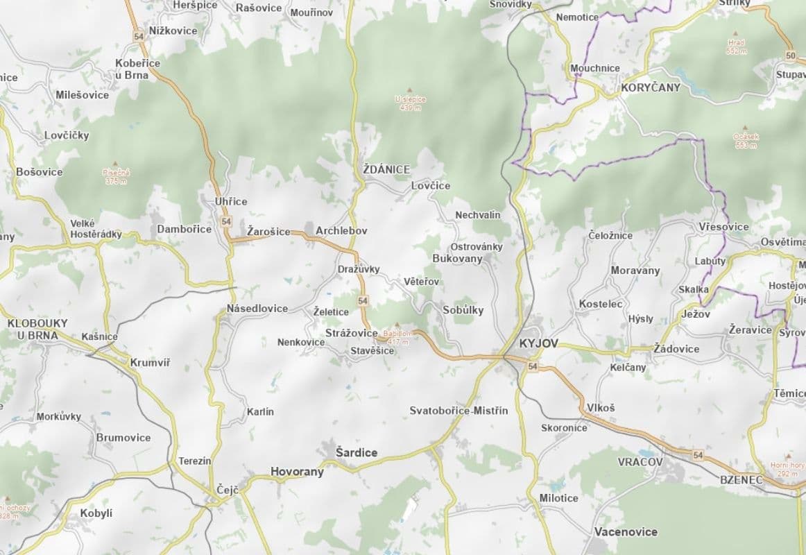 Prodej pozemku 5.825 m², Dražůvky, Jihomoravský kraj Prodej pozemku 5.825 m², Dražůvky, Jihomoravský kraj