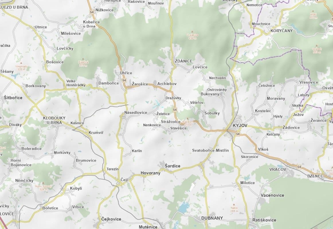 Prodej pozemku 9.833 m², Dražůvky, Jihomoravský kraj Prodej pozemku 9.833 m², Dražůvky, Jihomoravský kraj
