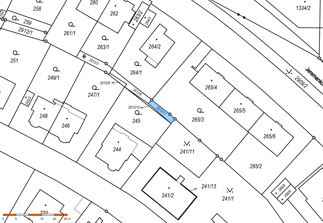 Prodej pozemku 26 m², Jeremenkova, Praha, Praha Prodej pozemku 26 m², Jeremenkova, Praha, Praha