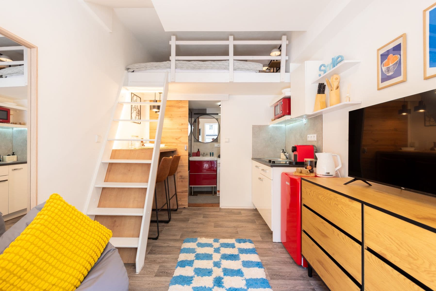 Pronájem bytu 12 m², Husitská, Praha, Praha Pronájem bytu 12 m², Husitská, Praha, Praha