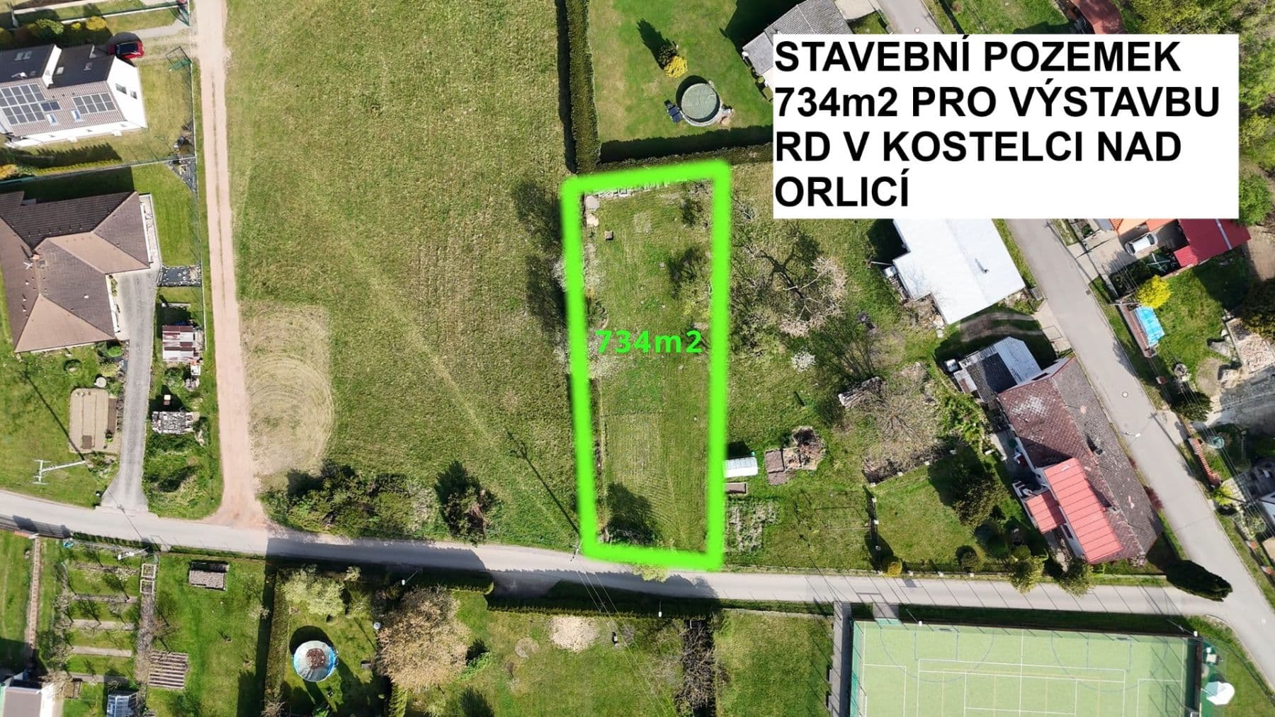 Prodej pozemku 734 m², Školní, Kostelec nad Orlicí, Královéhradecký kraj Prodej pozemku 734 m², Školní, Kostelec nad Orlicí, Královéhradecký kraj