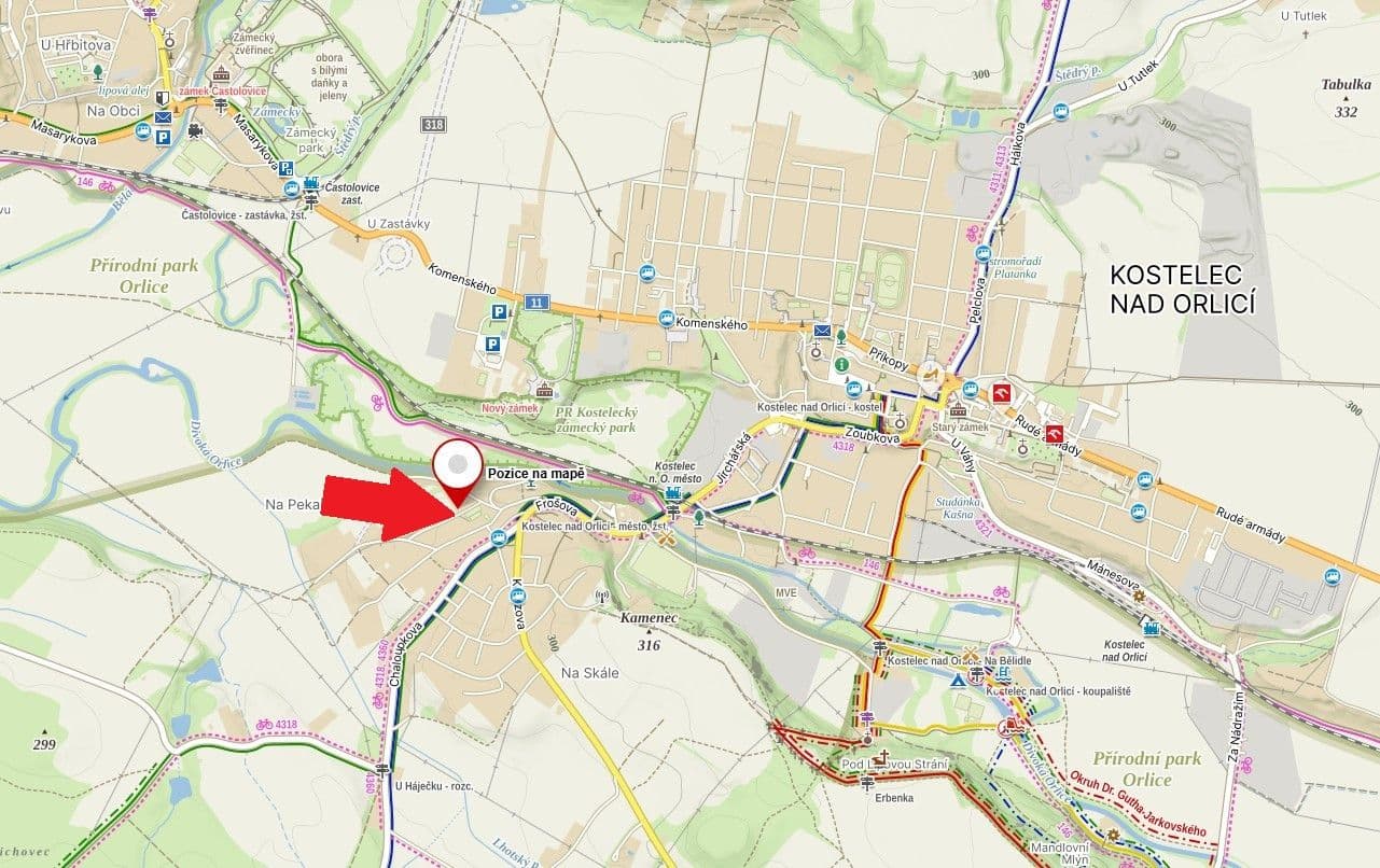 Prodej pozemku 734 m², Školní, Kostelec nad Orlicí, Královéhradecký kraj Prodej pozemku 734 m², Školní, Kostelec nad Orlicí, Královéhradecký kraj