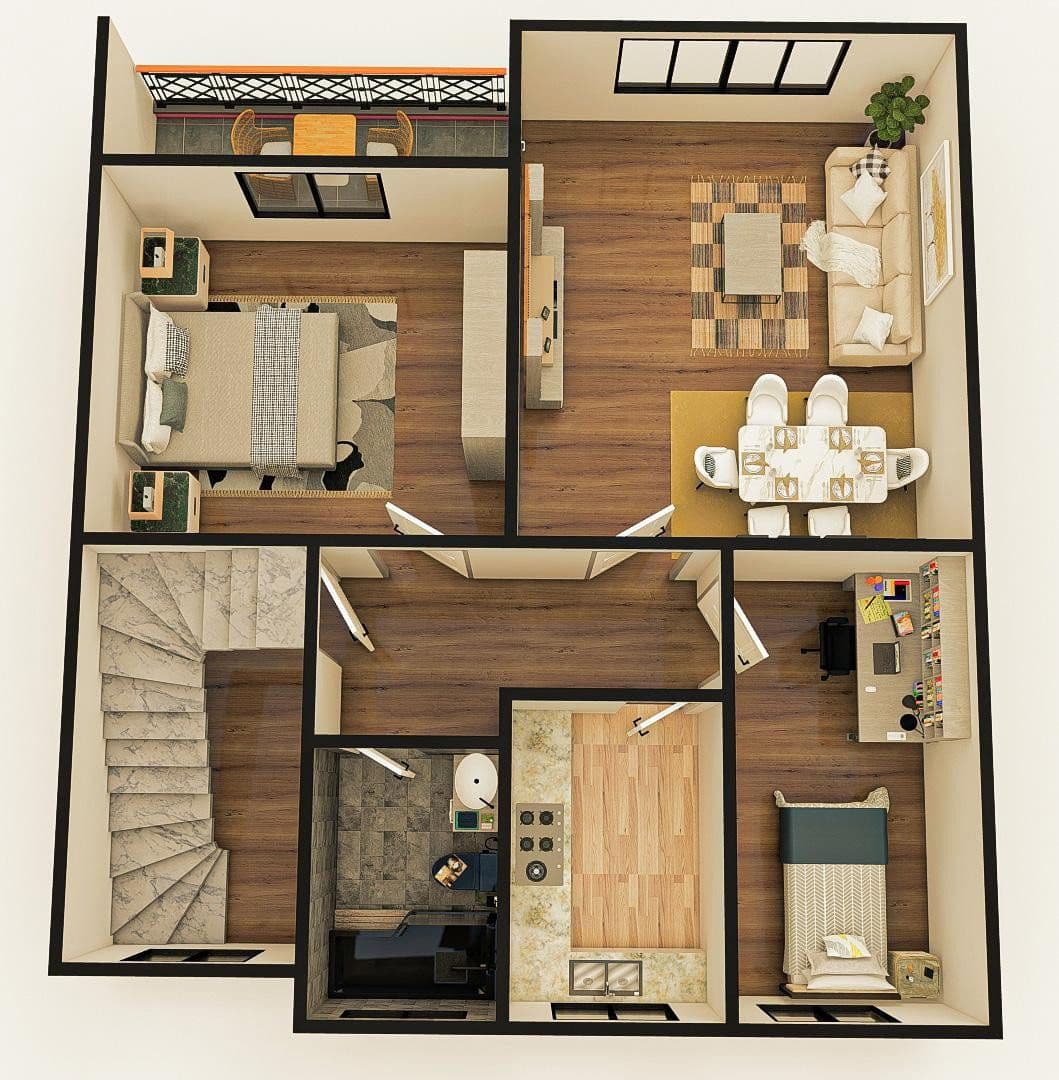 Prodej bytu 3+1 71 m², Celle, Dolní Sasko Prodej bytu 3+1 71 m², Celle, Dolní Sasko