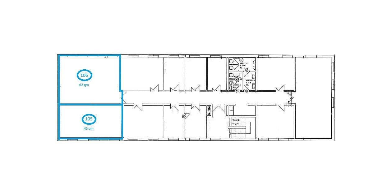 Pronájem kanceláře 107 m², Herzog-Bernd-Str. 2-4, Soltau, Dolní Sasko Pronájem kanceláře 107 m², Herzog-Bernd-Str. 2-4, Soltau, Dolní Sasko