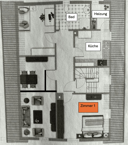 Pronájem bytu 1+1 19 m², Ludwigsburg, Bádensko-Württembersko Pronájem bytu 1+1 19 m², Ludwigsburg, Bádensko-Württembersko