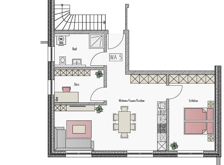 Pronájem bytu 3+1 64 m², An der Schwefelquelle 2, Schwandorf, Bavorsko Pronájem bytu 3+1 64 m², An der Schwefelquelle 2, Schwandorf, Bavorsko