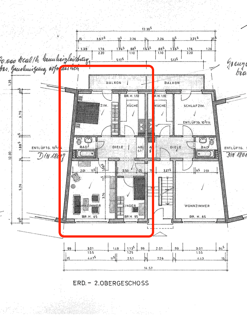 Pronájem bytu 3+1 70 m², Konstantinstraße 133, Mönchengladbach, Severní Porýní-Vestfálsko Pronájem bytu 3+1 70 m², Konstantinstraße 133, Mönchengladbach, Severní Porýní-Vestfálsko