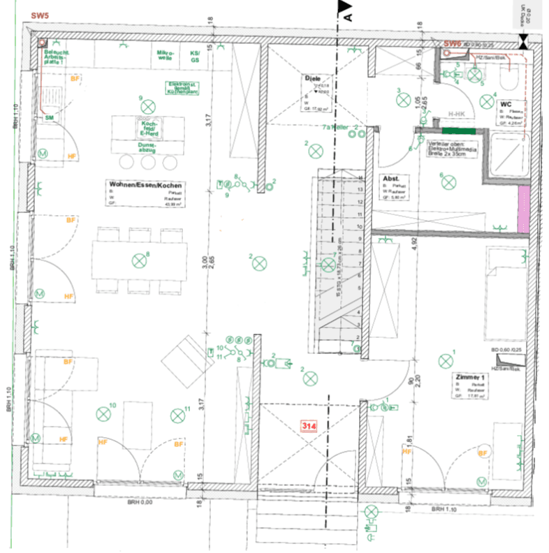 Pronájem domu 155 m², pozemek 8 m², Neureuter Hauptstraße 314, Karlsruhe, Bádensko-Württembersko Pronájem domu 155 m², pozemek 8 m², Neureuter Hauptstraße 314, Karlsruhe, Bádensko-Württembersko