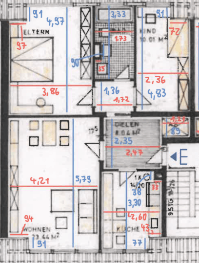 Pronájem bytu 3+1 76 m², Scheppmannskamp 9, Essen, Severní Porýní-Vestfálsko Pronájem bytu 3+1 76 m², Scheppmannskamp 9, Essen, Severní Porýní-Vestfálsko