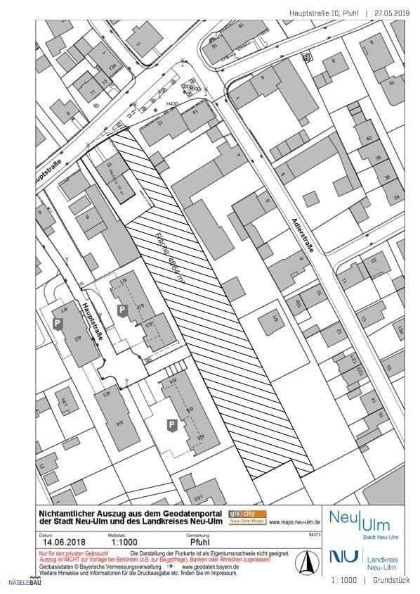 Prodej pozemku 4.664 m², Hauptstraße Höhe 10, Neu-Ulm, Bavorsko Prodej pozemku 4.664 m², Hauptstraße Höhe 10, Neu-Ulm, Bavorsko