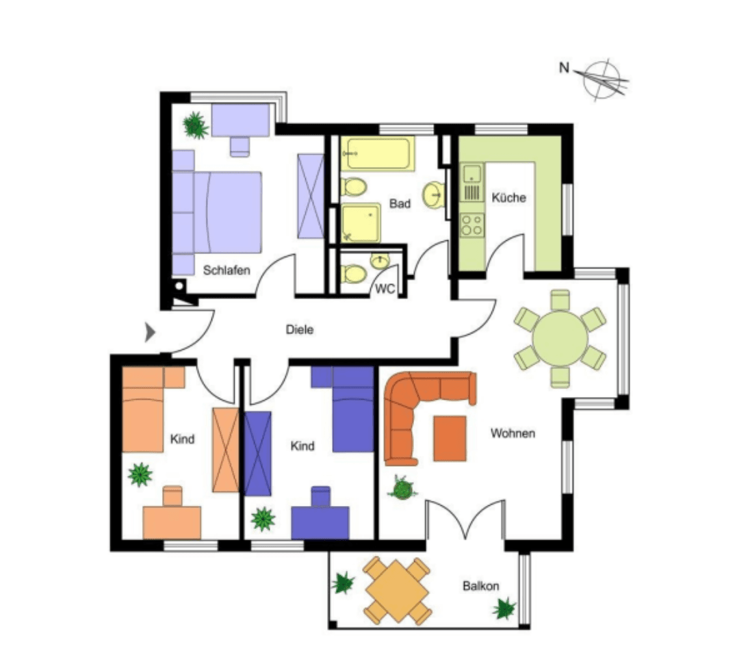 Prodej bytu 4+1 95 m², Putzbrunner Str. 7, Hohenbrunn, Bavorsko Prodej bytu 4+1 95 m², Putzbrunner Str. 7, Hohenbrunn, Bavorsko