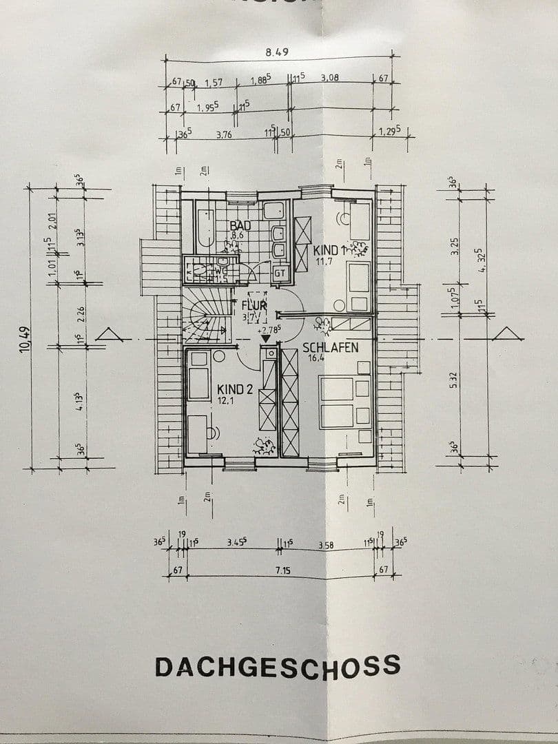 Prodej domu 156 m², pozemek 406 m², Kitzingen, Bavorsko Prodej domu 156 m², pozemek 406 m², Kitzingen, Bavorsko