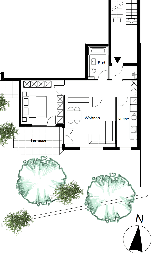 Prodej bytu 2+1 61 m², Leonberg, Bádensko-Württembersko Prodej bytu 2+1 61 m², Leonberg, Bádensko-Württembersko