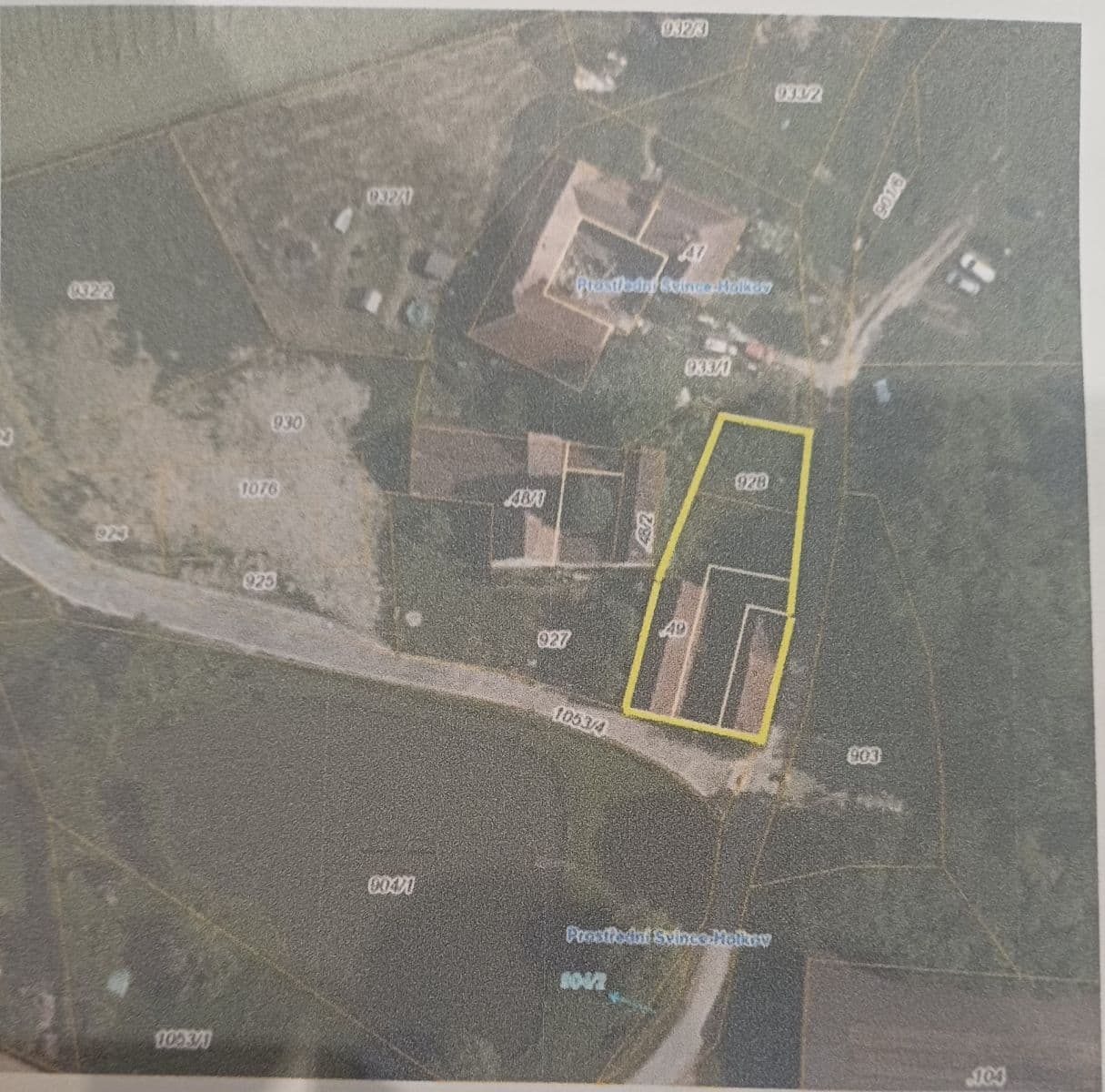 Prodej pozemku 577 m², Velešín, Jihočeský kraj Prodej pozemku 577 m², Velešín, Jihočeský kraj