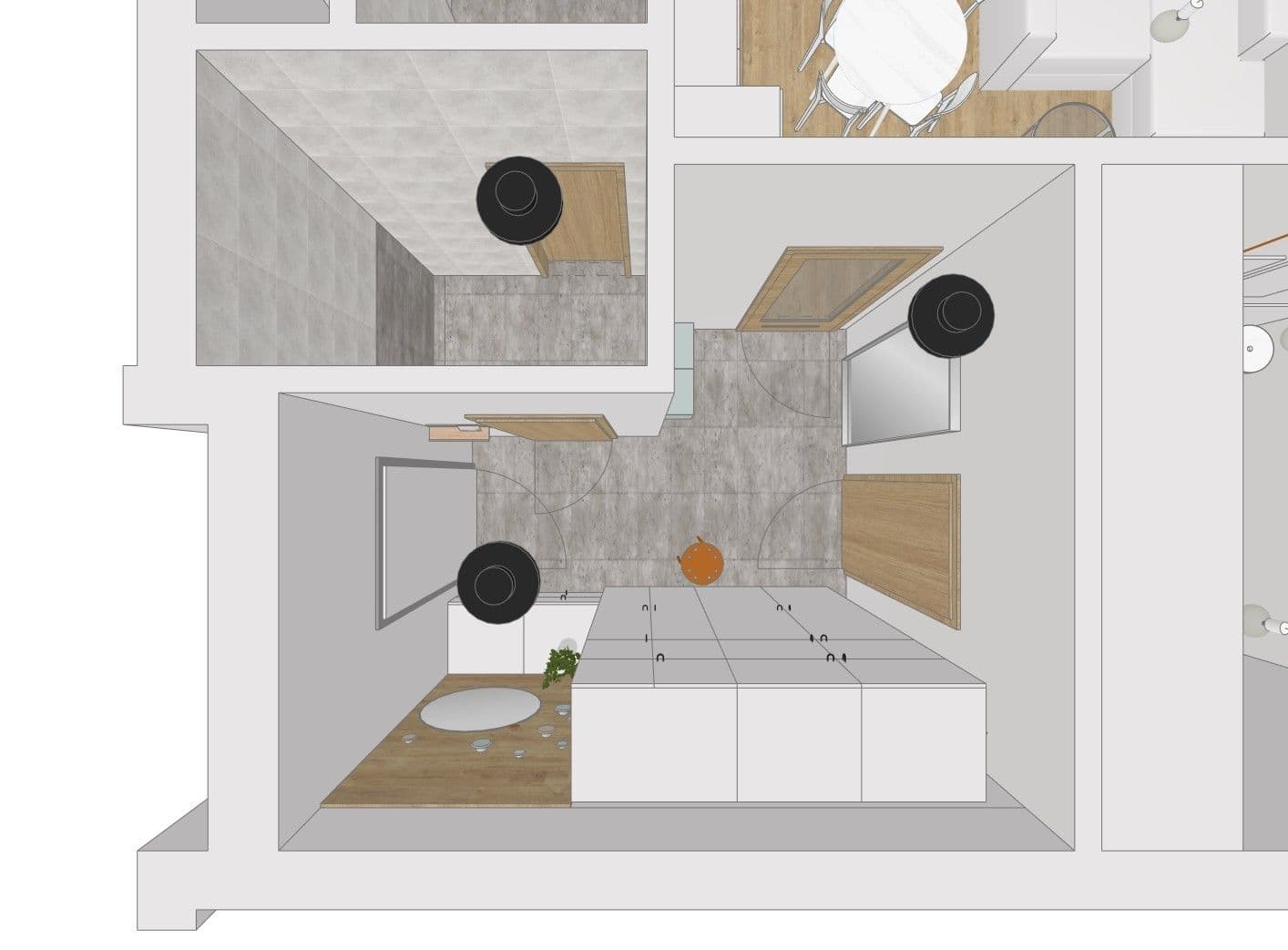 Pronájem bytu 2+kk 45 m², Arnošta Staňka, Praha, Praha Pronájem bytu 2+kk 45 m², Arnošta Staňka, Praha, Praha