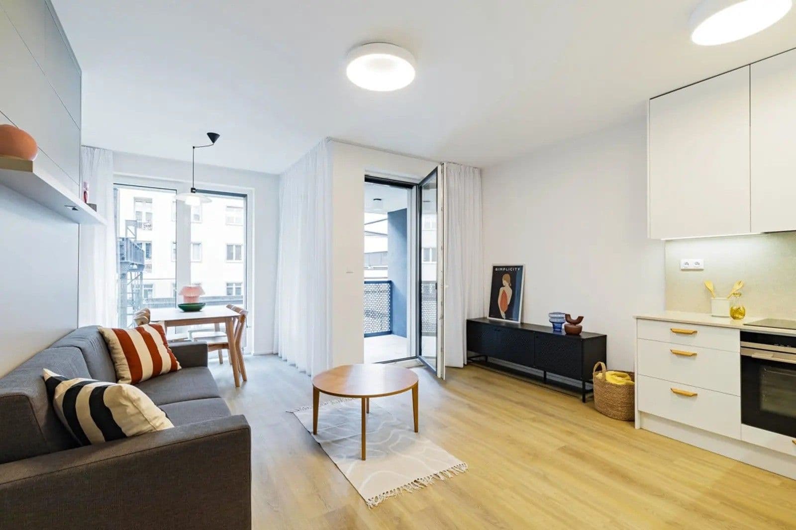 Pronájem bytu 1+kk 38 m², Vrbenského, Praha, Praha Pronájem bytu 1+kk 38 m², Vrbenského, Praha, Praha