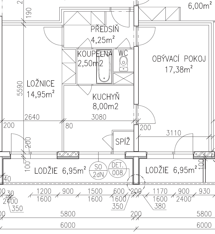 Pronájem bytu 2+1 55 m², Taškentská, Praha, Praha Pronájem bytu 2+1 55 m², Taškentská, Praha, Praha