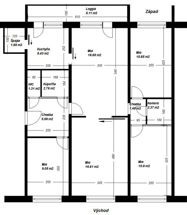 Prodej bytu 5+1 95 m², Púpavová, Karlova Ves, Bratislavský kraj Prodej bytu 5+1 95 m², Púpavová, Karlova Ves, Bratislavský kraj