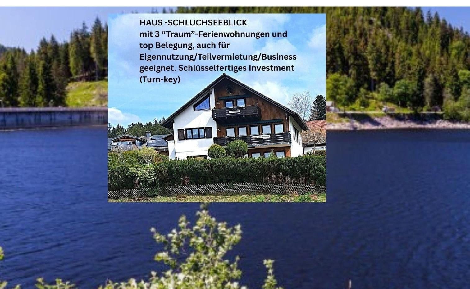 Prodej domu 330 m², pozemek 840 m², Lärchenweg 5, Schluchsee, Bádensko-Württembersko Prodej domu 330 m², pozemek 840 m², Lärchenweg 5, Schluchsee, Bádensko-Württembersko