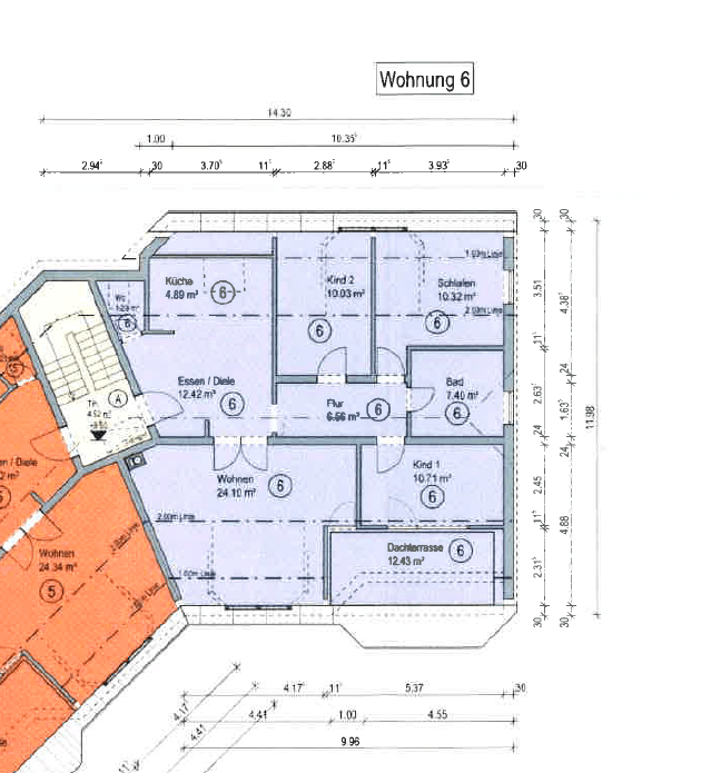 Pronájem bytu 4+kk 94 m², Königsberger Straße 7, Donaueschingen, Bádensko-Württembersko Pronájem bytu 4+kk 94 m², Königsberger Straße 7, Donaueschingen, Bádensko-Württembersko