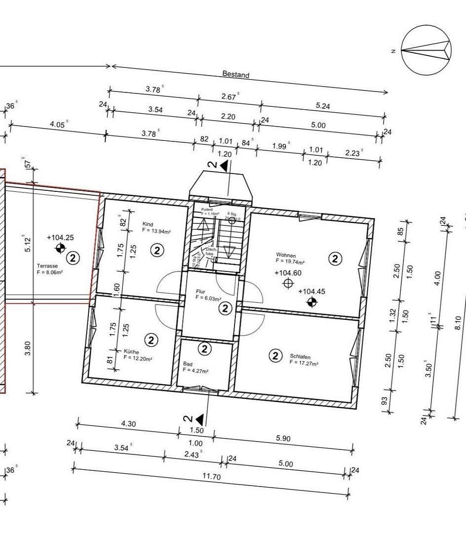 Prodej domu 160 m², pozemek 520 m², Weiterstadt, Hessen Prodej domu 160 m², pozemek 520 m², Weiterstadt, Hessen