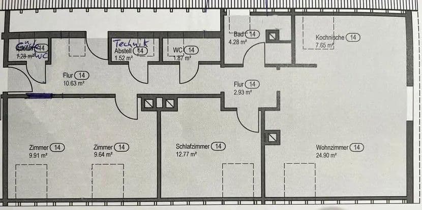 Pronájem bytu 3+1 88 m², Bauernstrasse 49, Ditzingen, Bádensko-Württembersko Pronájem bytu 3+1 88 m², Bauernstrasse 49, Ditzingen, Bádensko-Württembersko