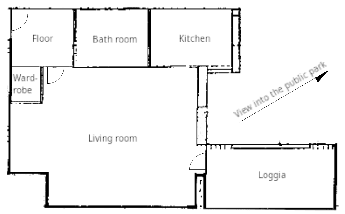 Prodej bytu 1+kk 38 m², Wilhelmsaue 130, Berlin, Berlín Prodej bytu 1+kk 38 m², Wilhelmsaue 130, Berlin, Berlín