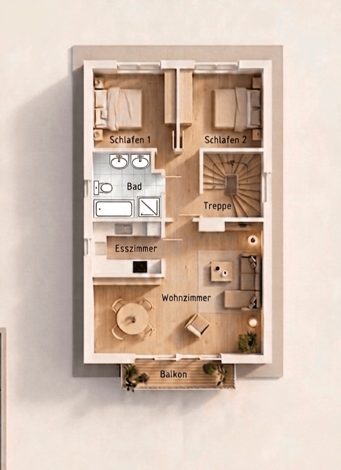 Pronájem bytu 3+1 73 m², Frankfurt am Main, Hessen Pronájem bytu 3+1 73 m², Frankfurt am Main, Hessen