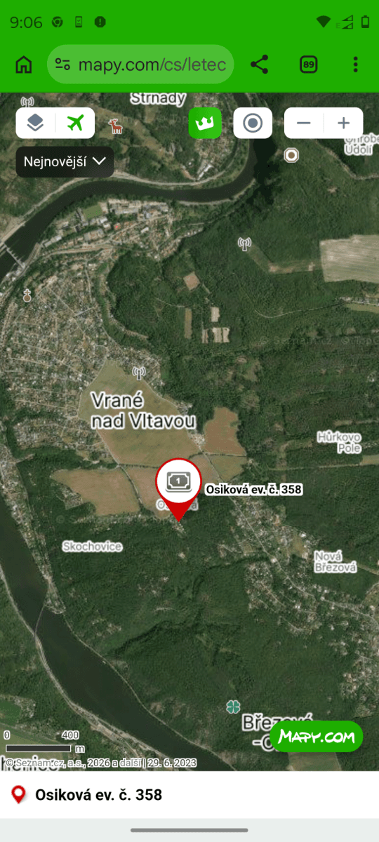 Prodej chaty, chalupy 51 m², pozemek 408 m², Osiková, Vrané nad Vltavou, Středočeský kraj Prodej chaty, chalupy 51 m², pozemek 408 m², Osiková, Vrané nad Vltavou, Středočeský kraj