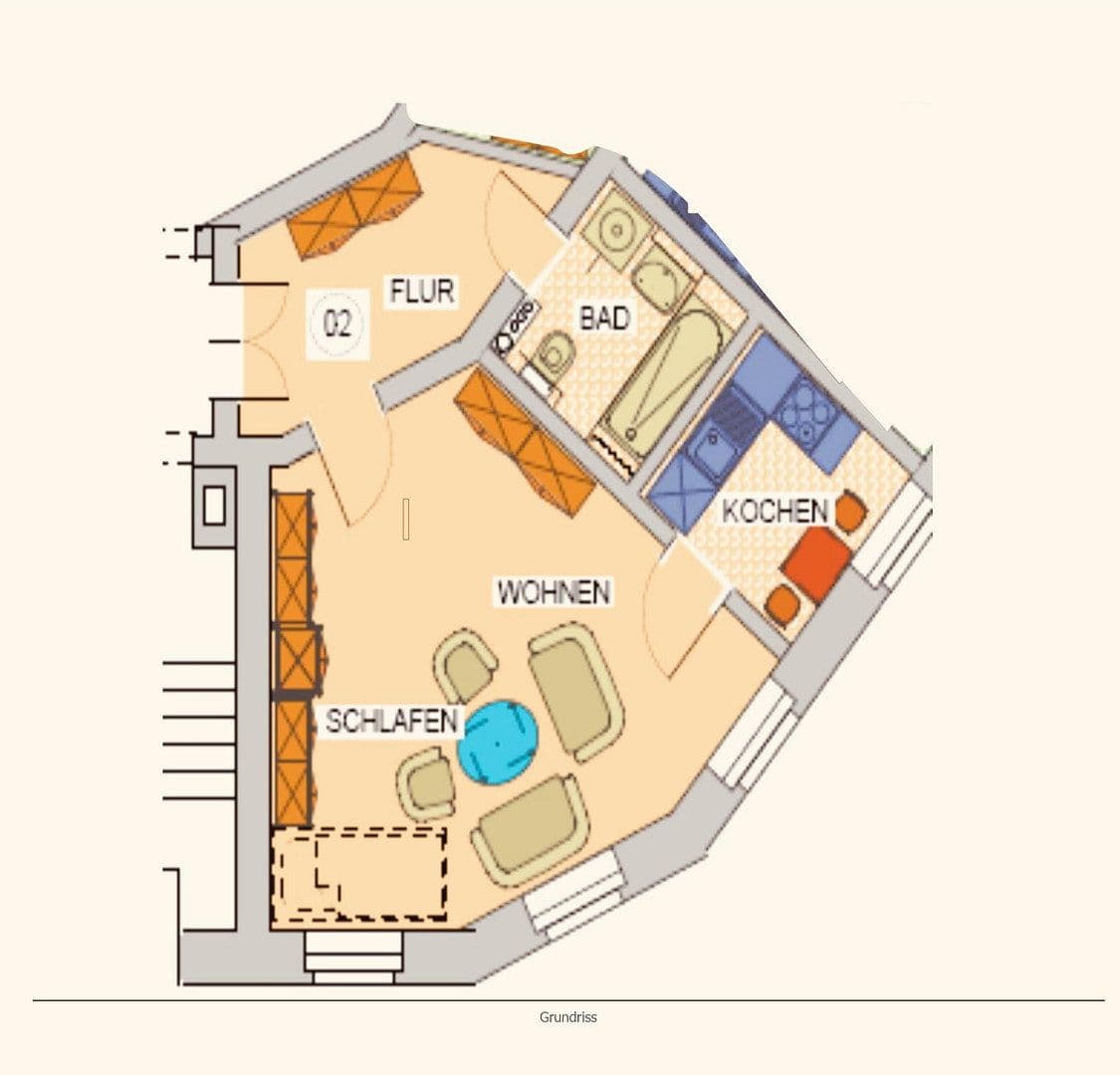 Prodej bytu 1+kk 41 m², Michael-Kazmierczak-Str. 43, Leipzig, Sasko Prodej bytu 1+kk 41 m², Michael-Kazmierczak-Str. 43, Leipzig, Sasko