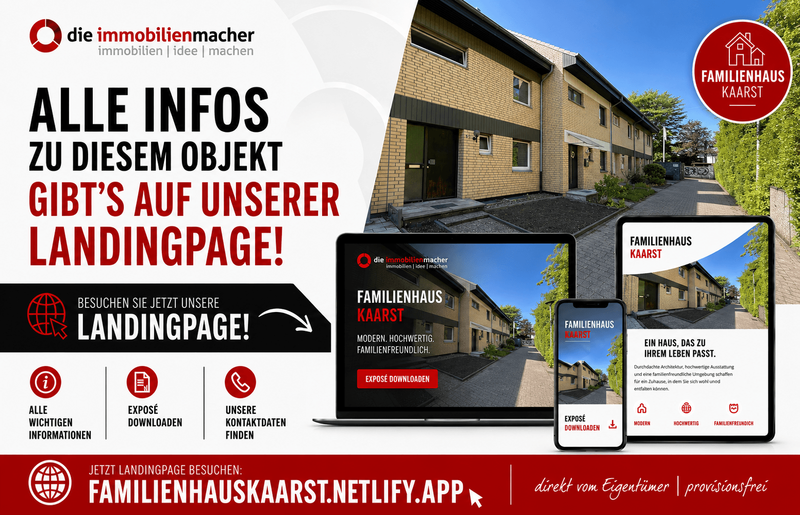 Prodej domu 164 m², pozemek 195 m², Kampwebersheide 49, Kaarst, Severní Porýní-Vestfálsko Prodej domu 164 m², pozemek 195 m², Kampwebersheide 49, Kaarst, Severní Porýní-Vestfálsko