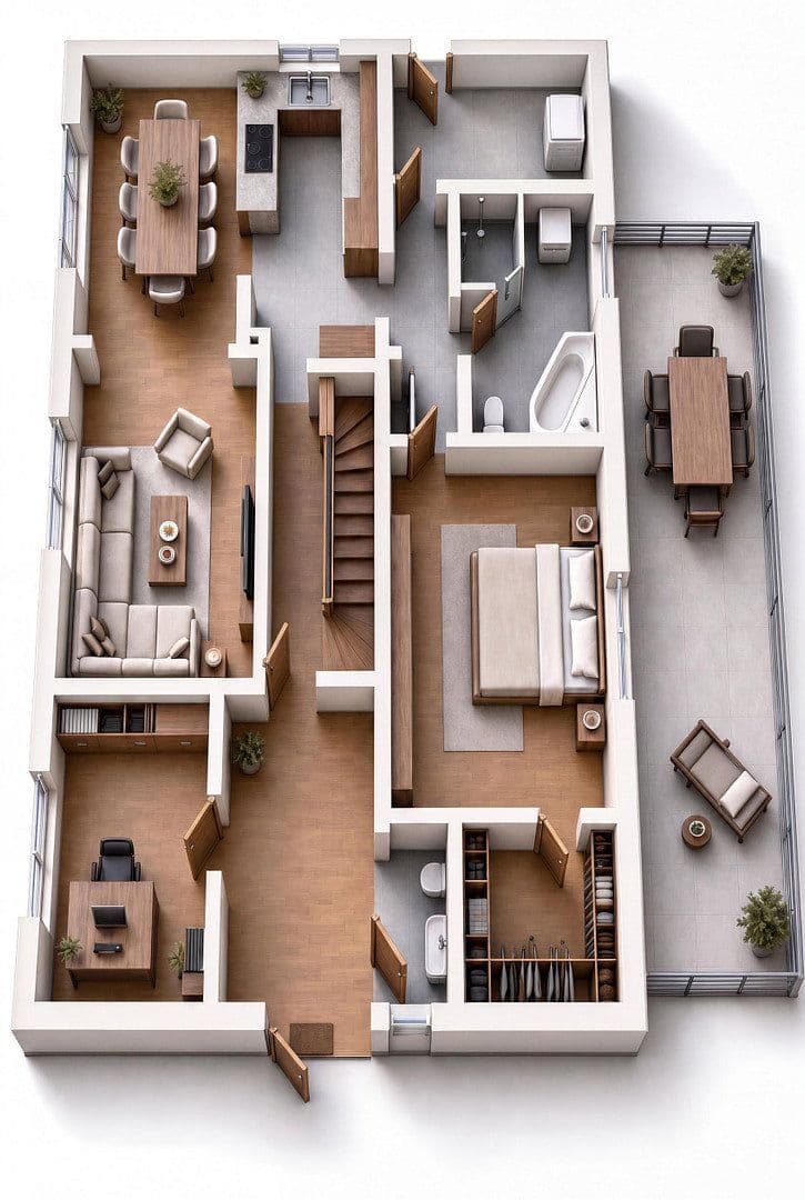 Prodej domu 150 m², pozemek 889 m², Seedorf, Dolní Sasko Prodej domu 150 m², pozemek 889 m², Seedorf, Dolní Sasko
