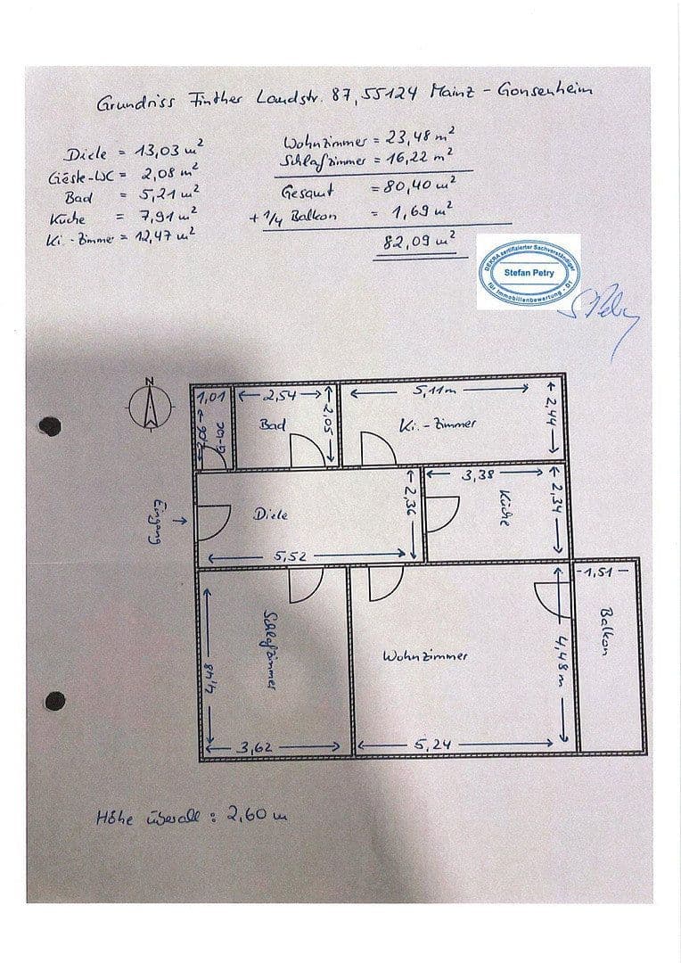 Prodej bytu 3+1 83 m², Finther Landstraße 87, Mainz, Porýní-Falc Prodej bytu 3+1 83 m², Finther Landstraße 87, Mainz, Porýní-Falc