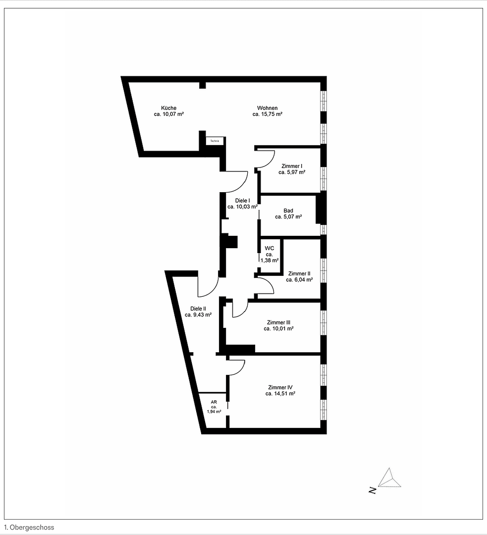 Prodej bytu 5+1 90 m², Hessstraße 82, München, Bavorsko Prodej bytu 5+1 90 m², Hessstraße 82, München, Bavorsko